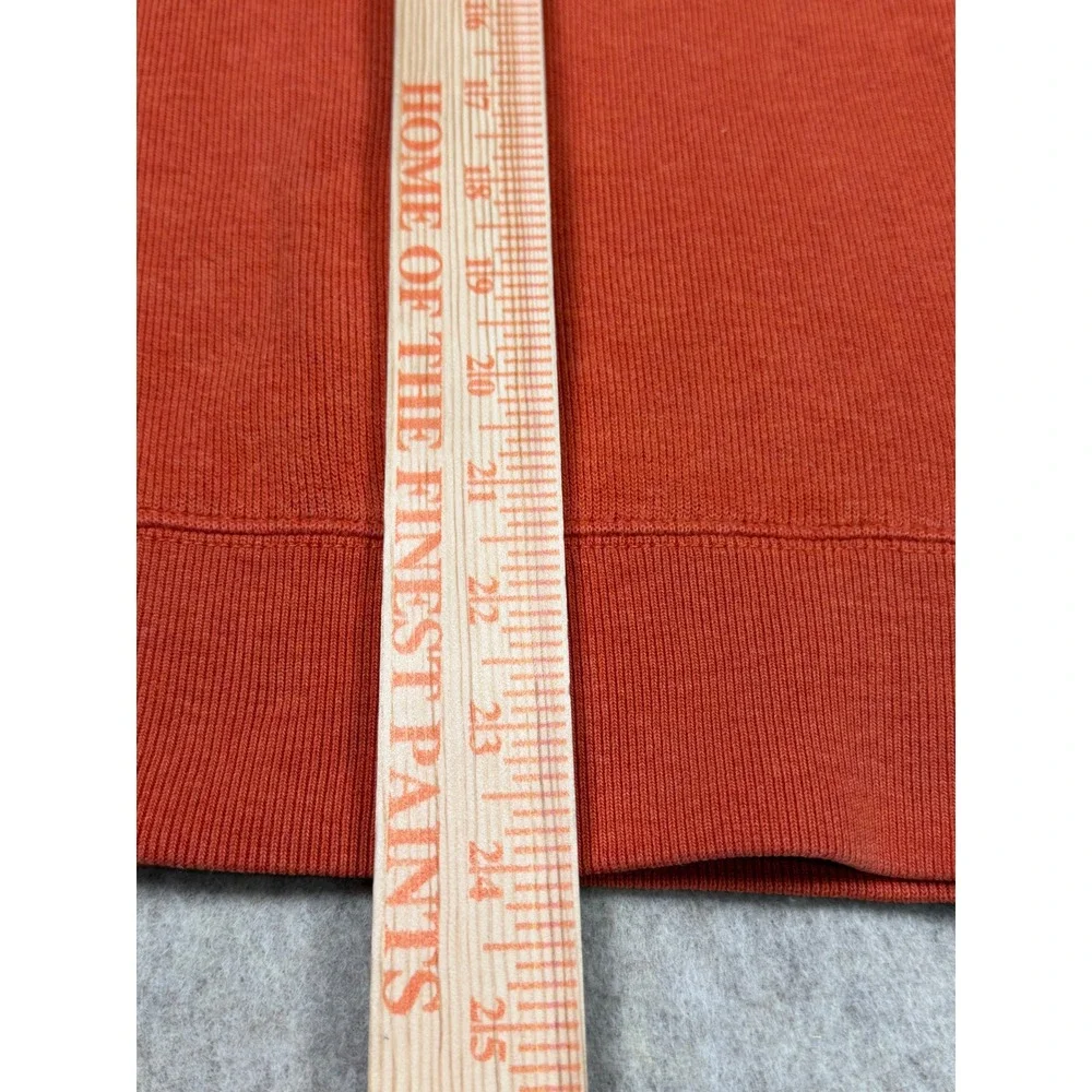 Polo Ralph Lauren‎ Shawl Neck Pullover Mens L Orange Cotton Knit Sweater L/G